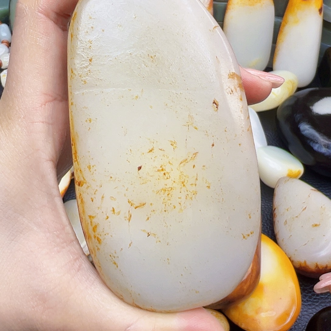 和田玉挂件未镶嵌秋*