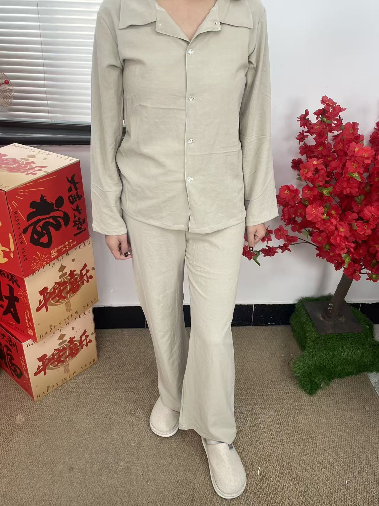 【罗布麻新款睡衣】睡衣新品上市亲肤柔软居家舒适抗菌抑菌远红外