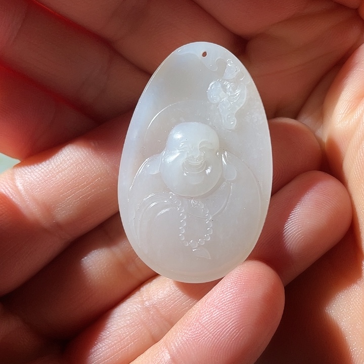 和田玉（白玉）未镶嵌吊坠(不含链)