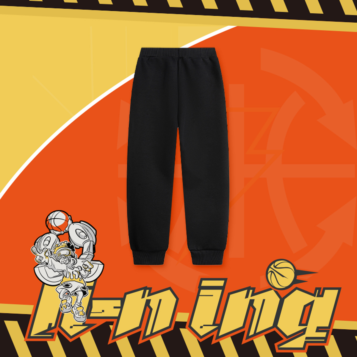 【秋季新品】李宁男大童束脚宽松舒适百搭卫裤YKLV005