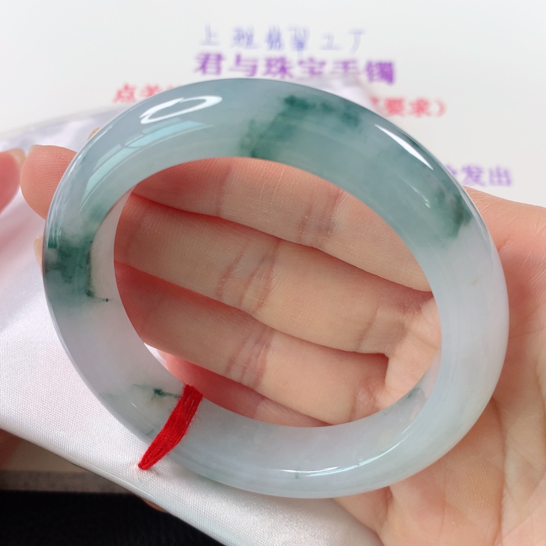 未镶嵌手镯翡翠  正圈②⑤①