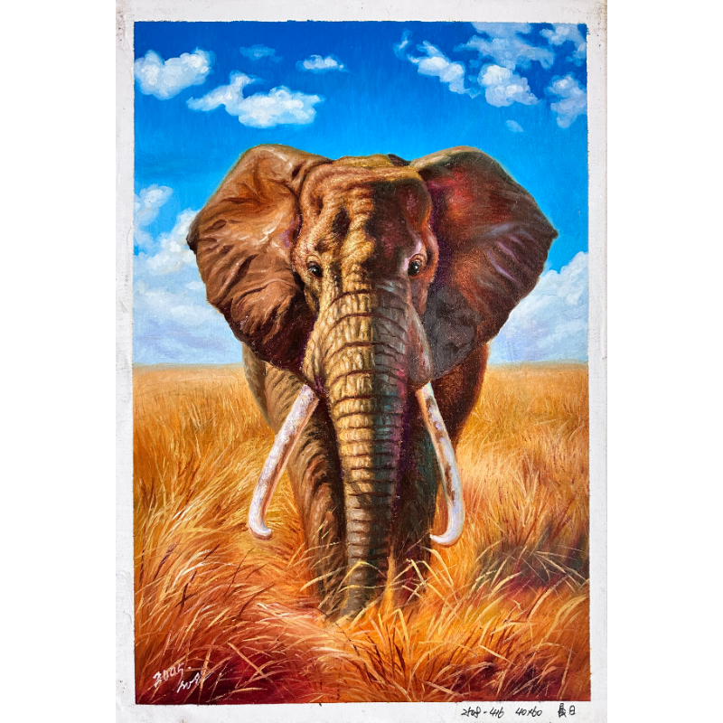 【多图可选 朝鲜油画】风景山水动物 纯手绘原作 高货收藏送礼JM80