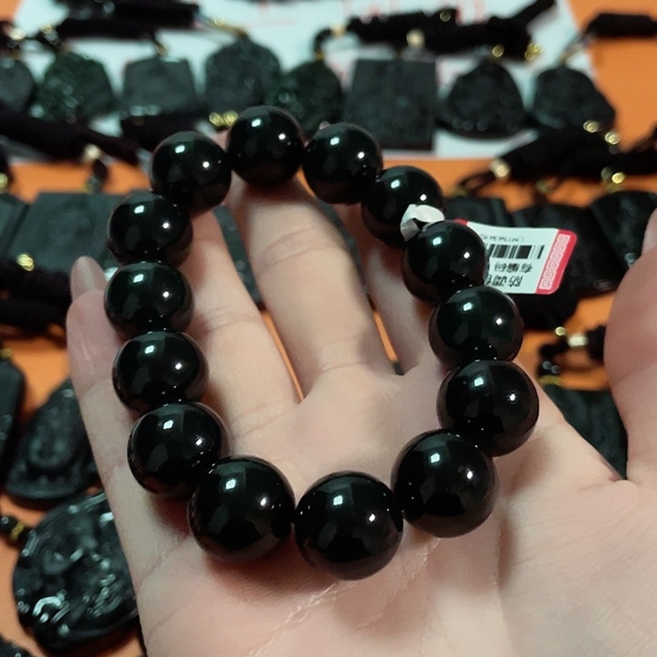 翡翠未镶嵌挂件爸*好