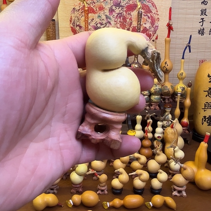 元***哥灵韵葫芦精品手把件