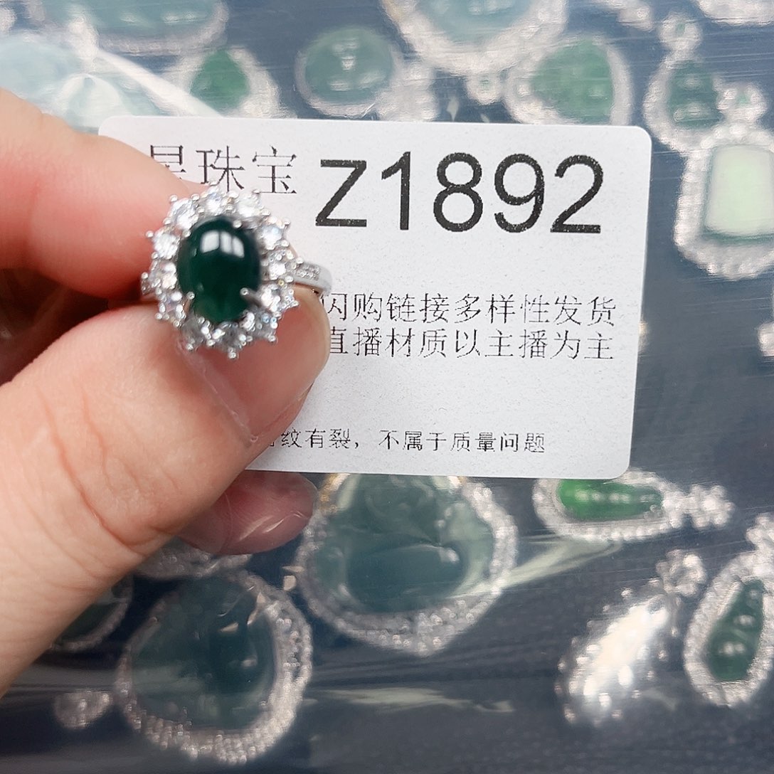 翡翠颈饰未镶嵌翡翠1892