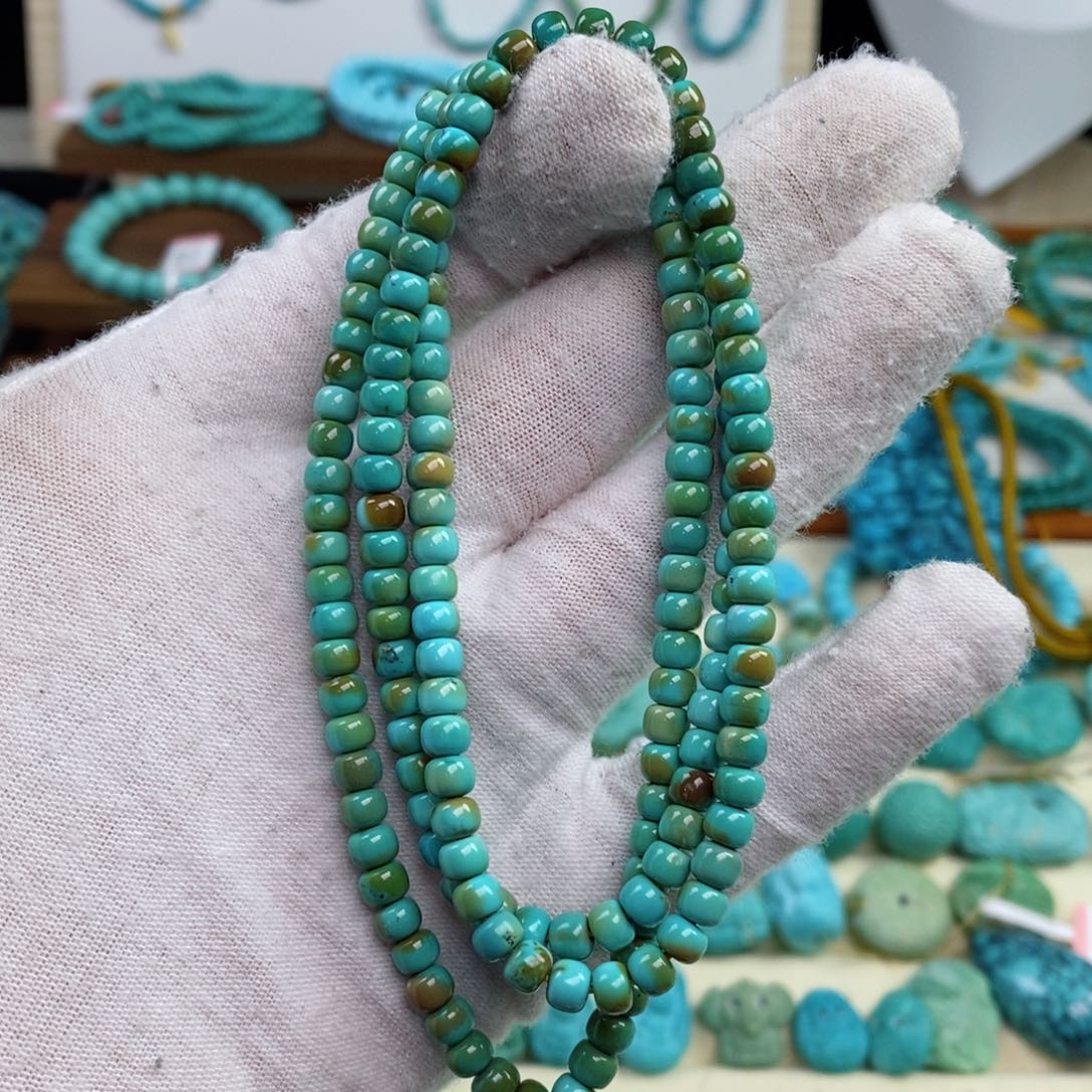 未镶嵌绿松石项链