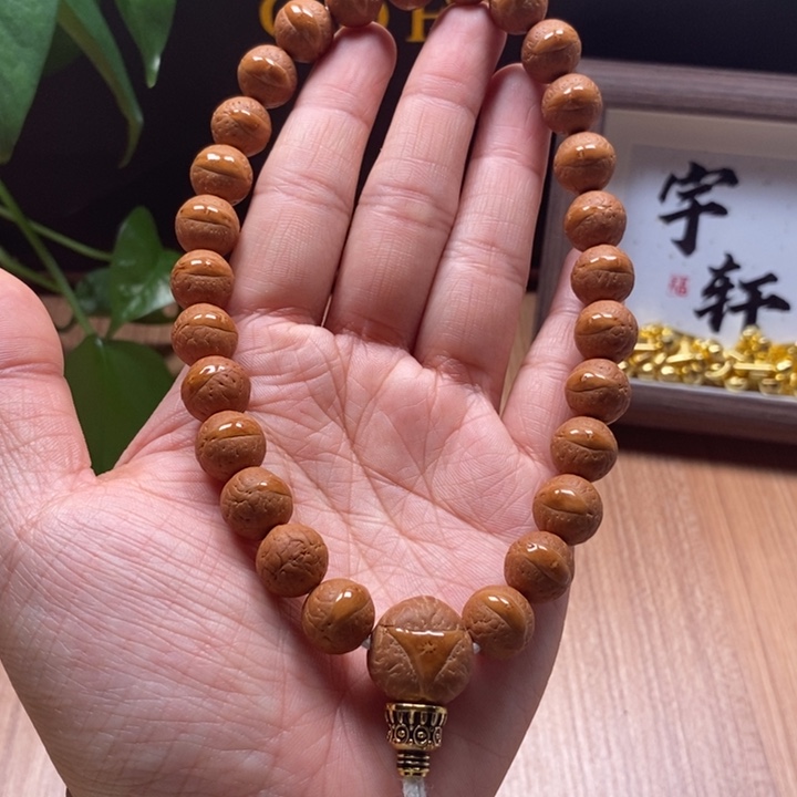 L***，凤眼菩提吊坠尼泊尔