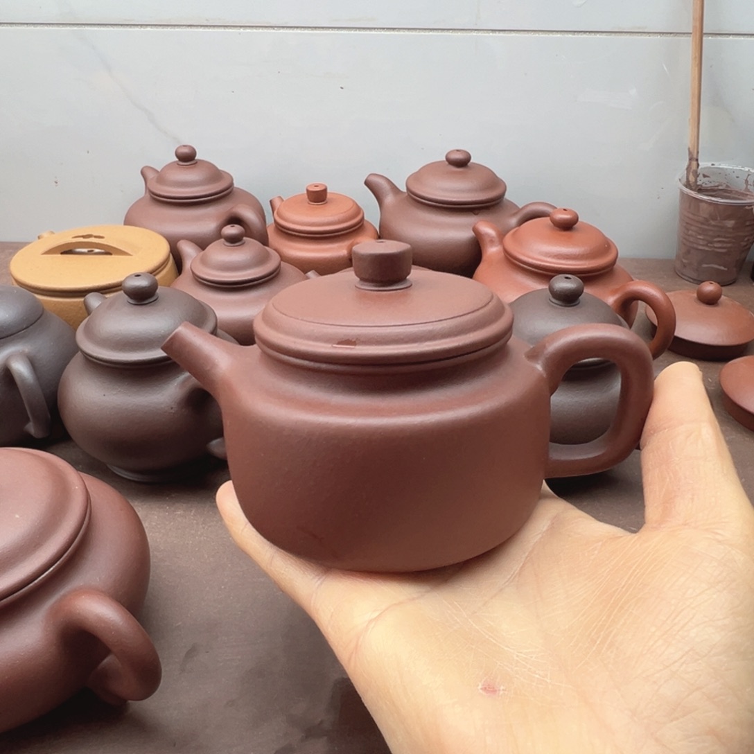 青*得钟紫泥壶180cc