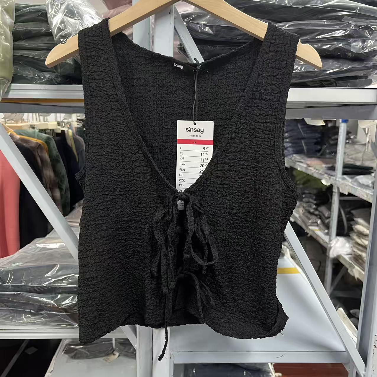 福惜 欧单女士马甲背心25年新款肌理感 6931 6932