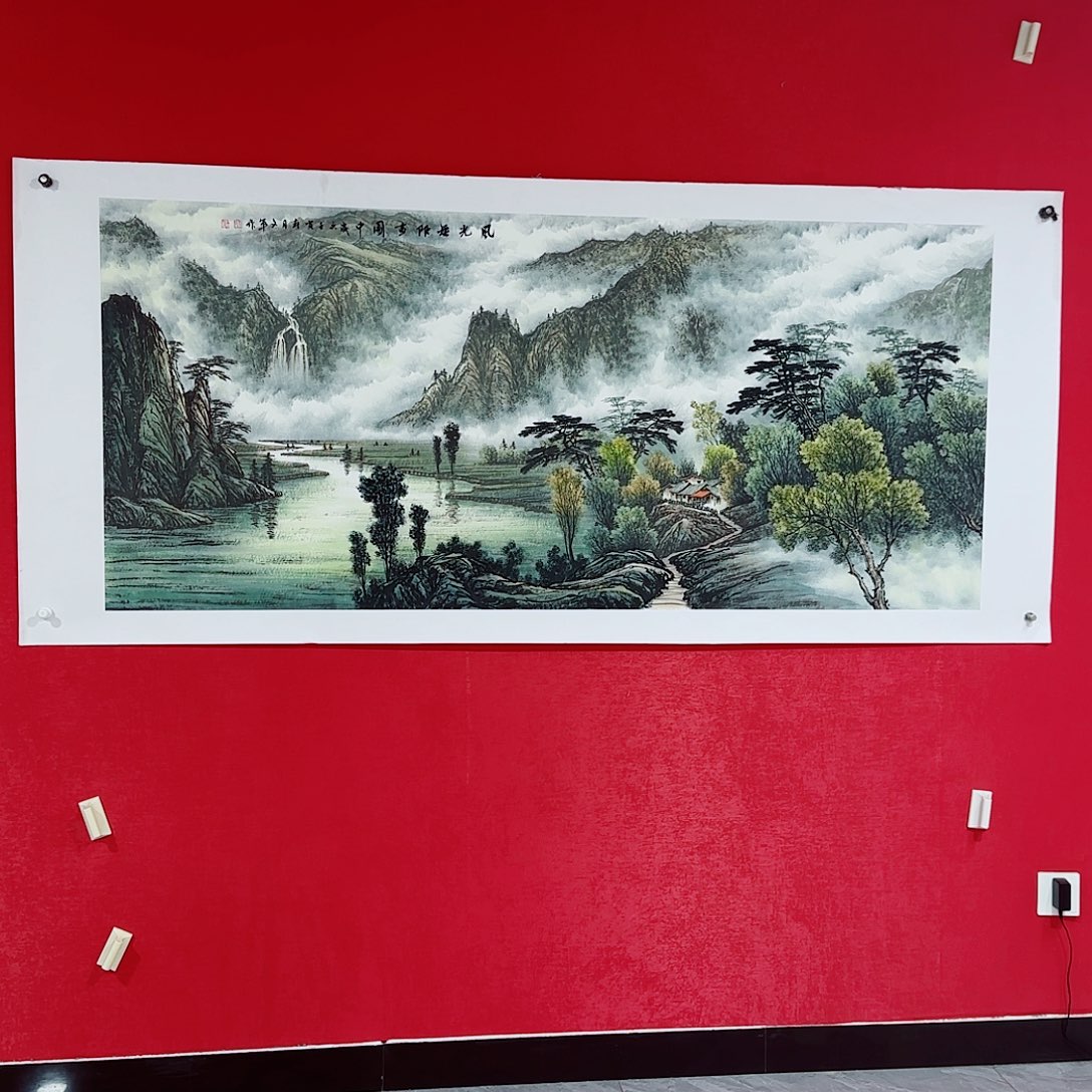 国画李文军教授作品