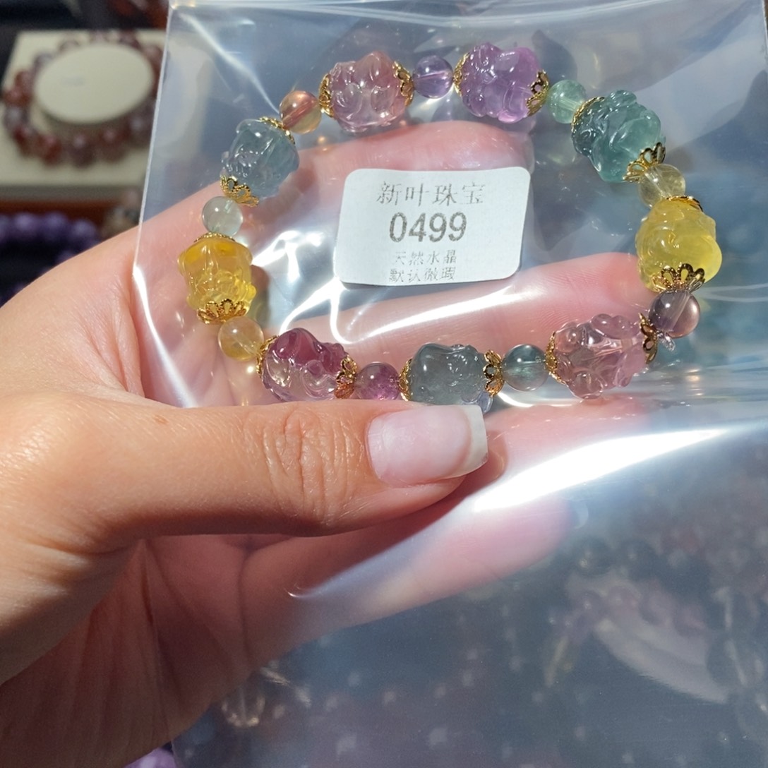 水晶手链未镶嵌手链