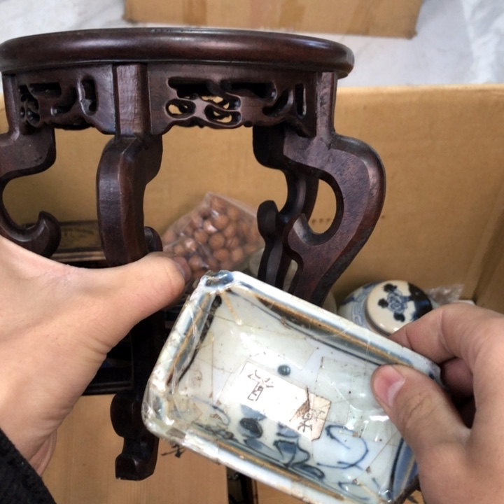 陶瓷孤品单件车里拍