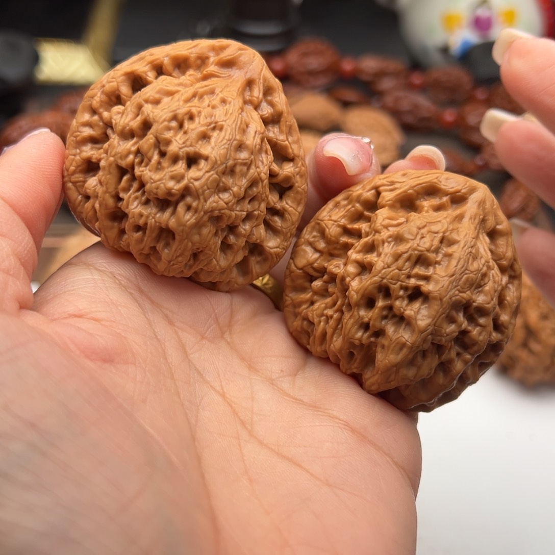 文玩核桃把件金公子46