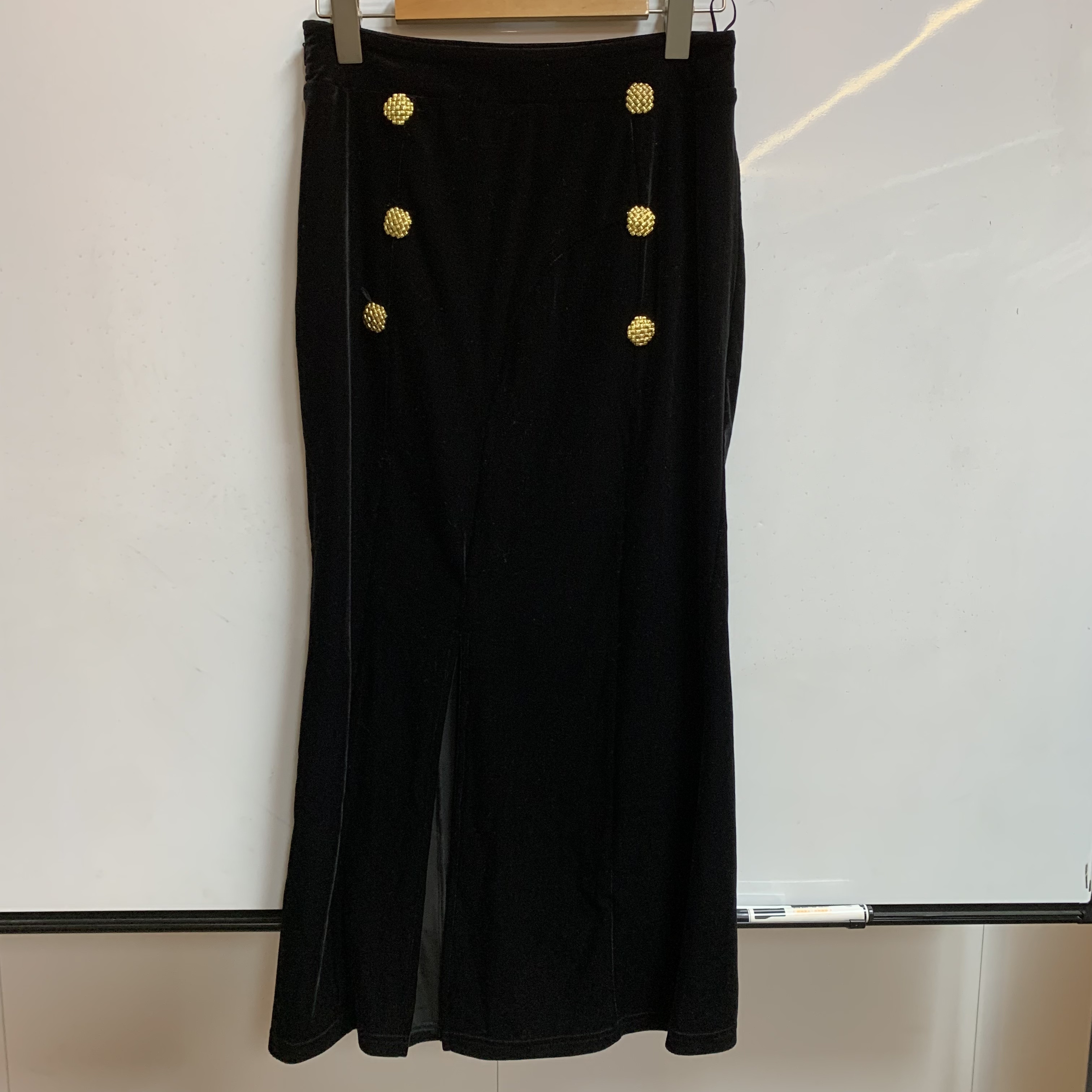 百搭通勤丝绒丝绒半身裙E526