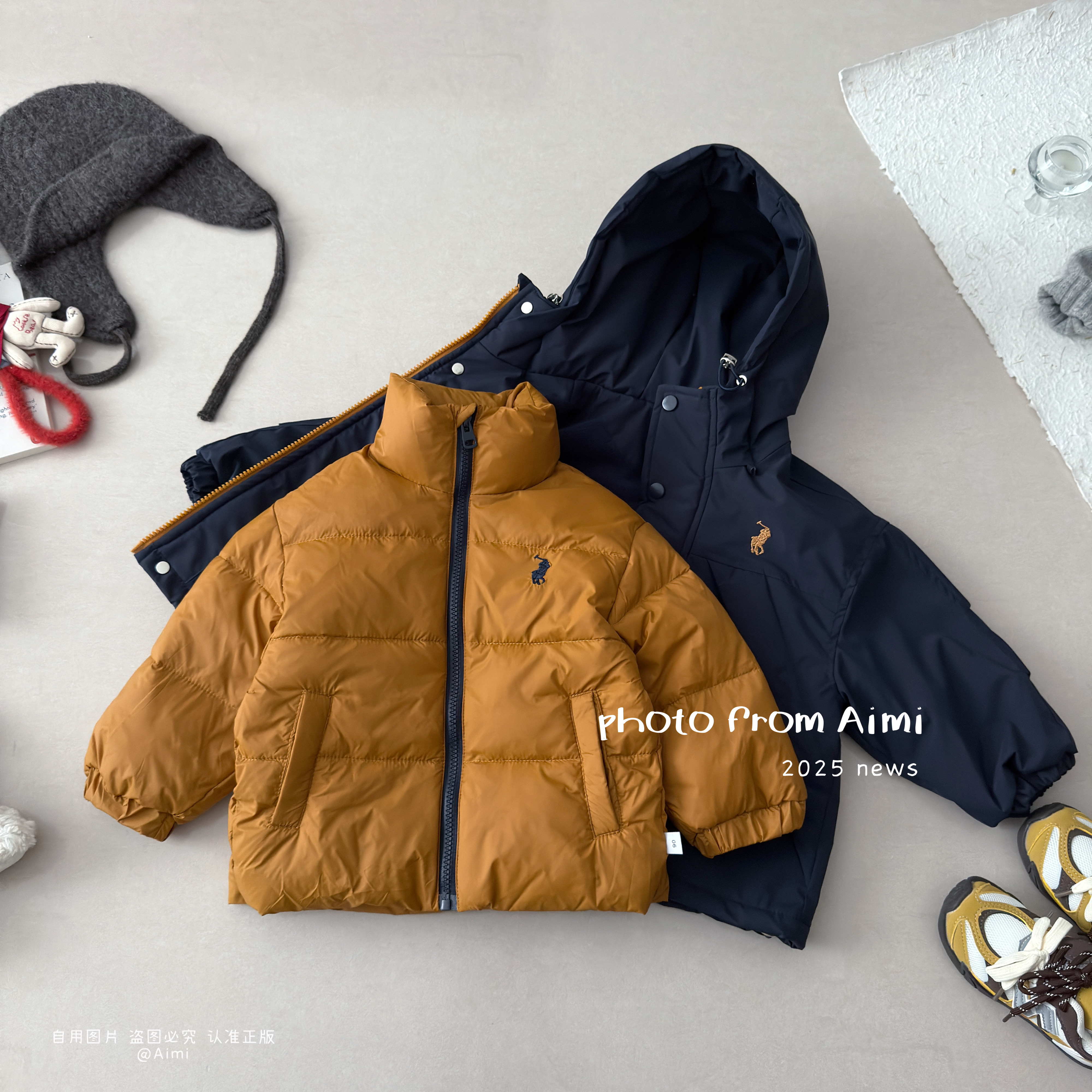 儿童棉服外套百搭二合一保暖棉袄加绒冲锋衣韩版洋气潮款保暖衣服