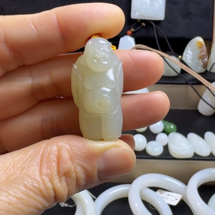 和田玉（白玉）未镶嵌颈饰欣*