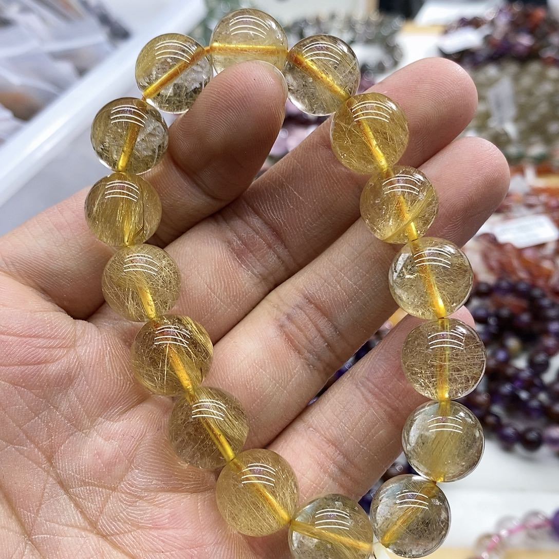 水晶手链未镶嵌天然