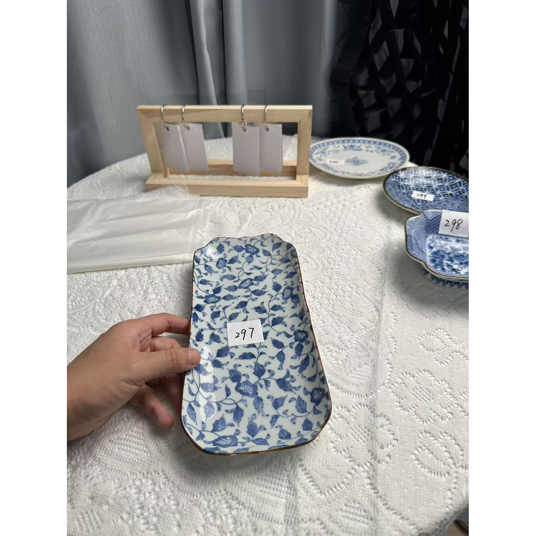 297孤品高端中古日瓷回流拍下备注标签序号香兰社深川制九谷三