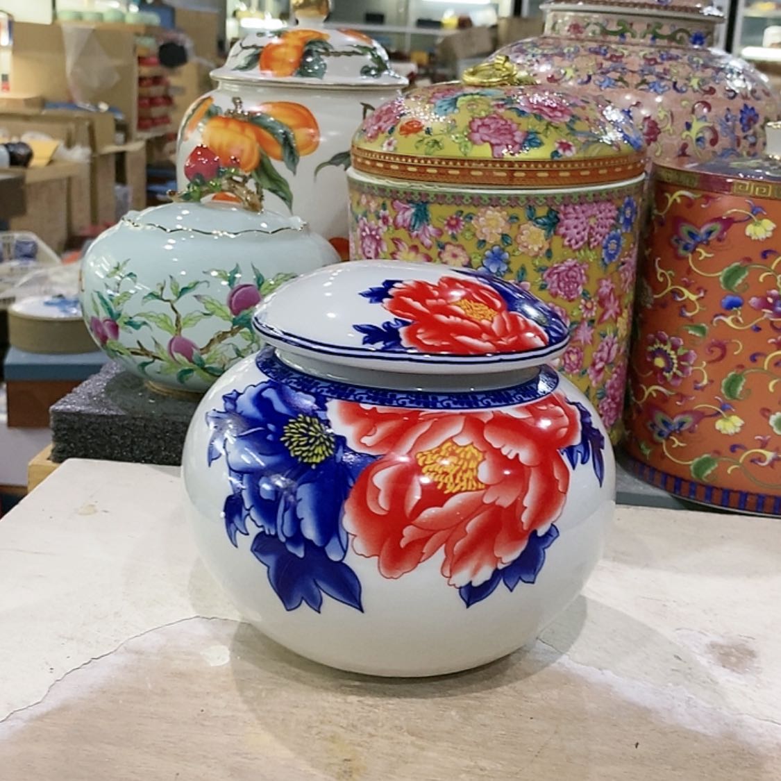 【闪购商品】罐茶叶罐陶瓷茶叶罐