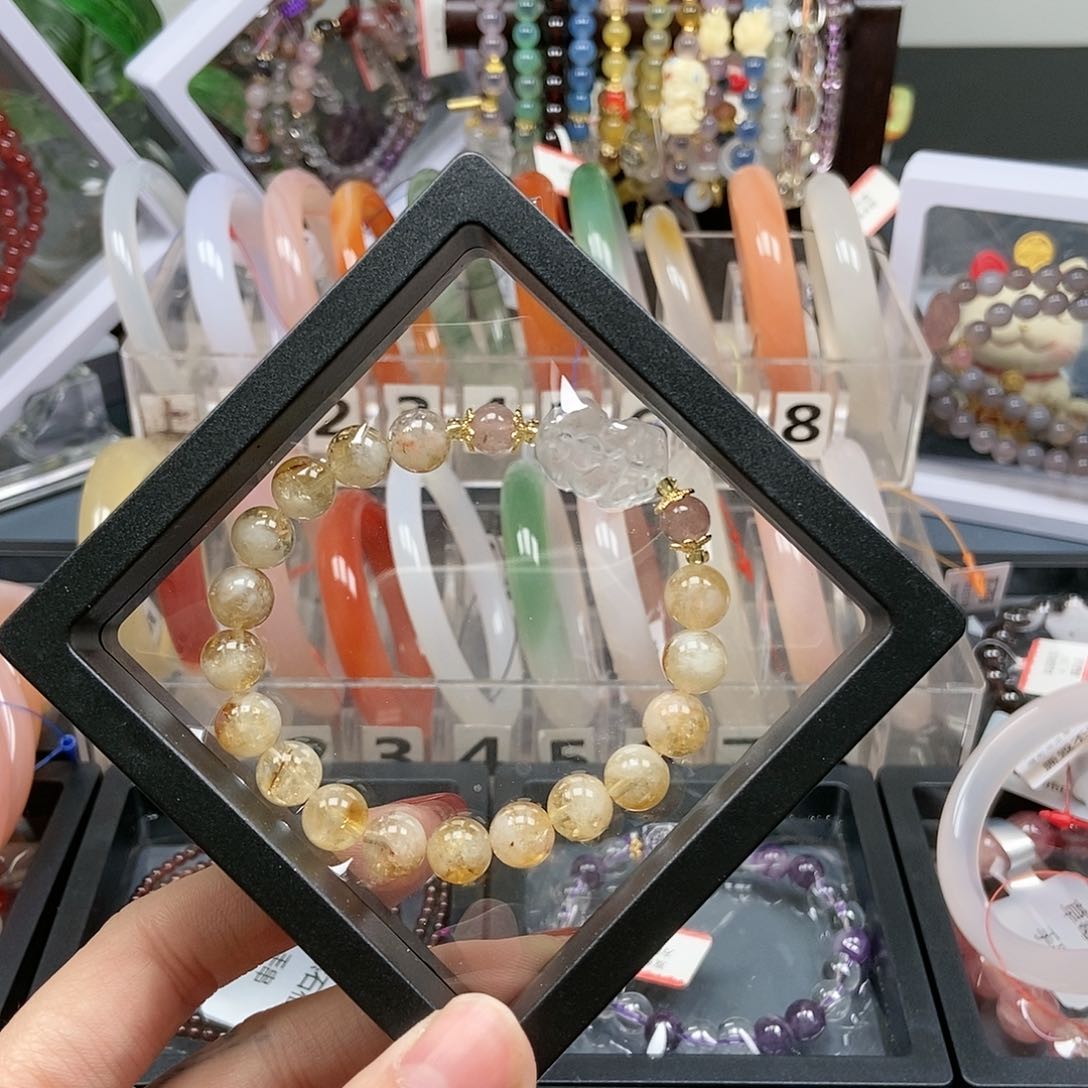 石英质玉手串未镶嵌5