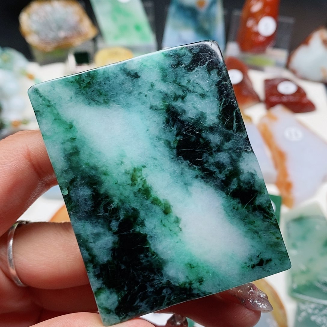 未镶嵌定制翡翠缅甸天然a过翡翠挂件包工