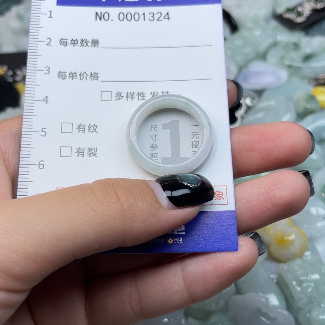 翡翠未镶嵌颈饰1324