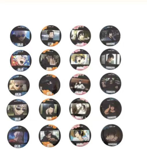 【咒术回战】百元店徽章 日谷新品现货【下单代拆，默认初伤微瑕】