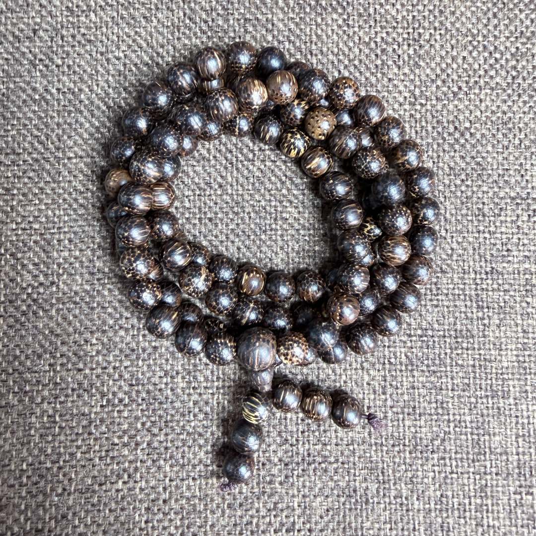 增香沉香木 【兴彤精品】CX虎皮纹HQN藏品长串SX022