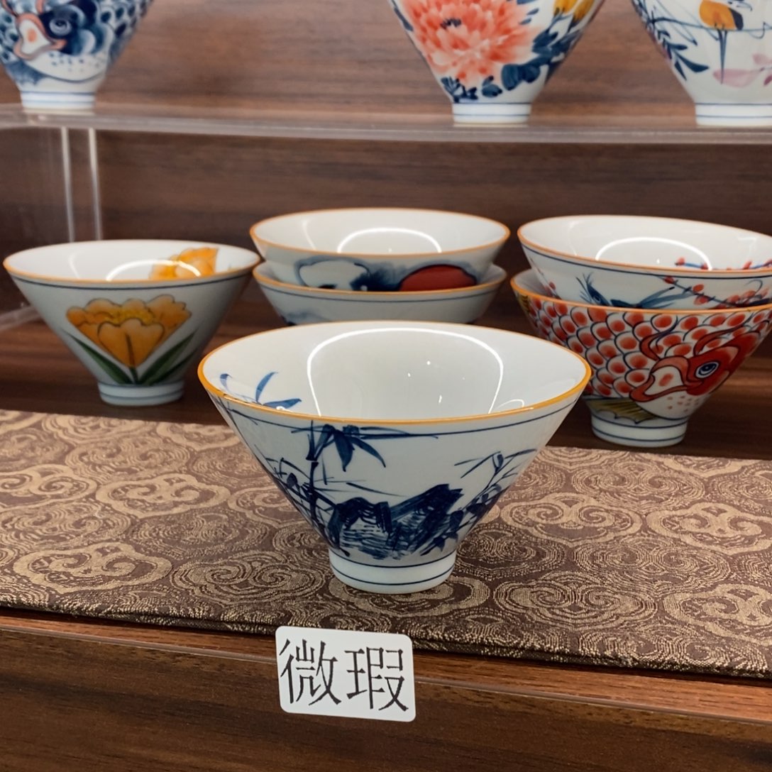 釉下彩手工绘制手工绘制