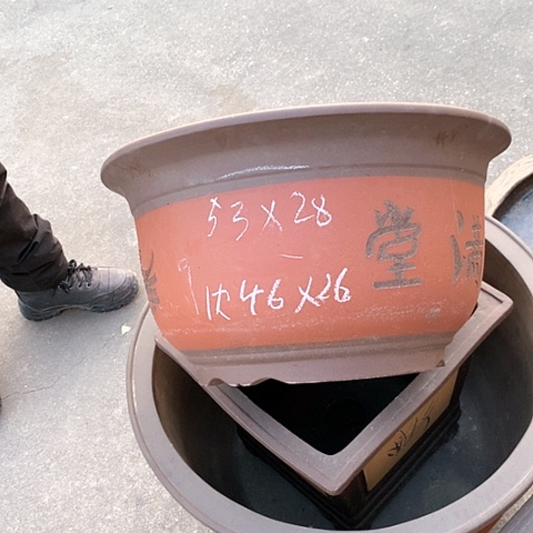 紫砂花盆手工制作