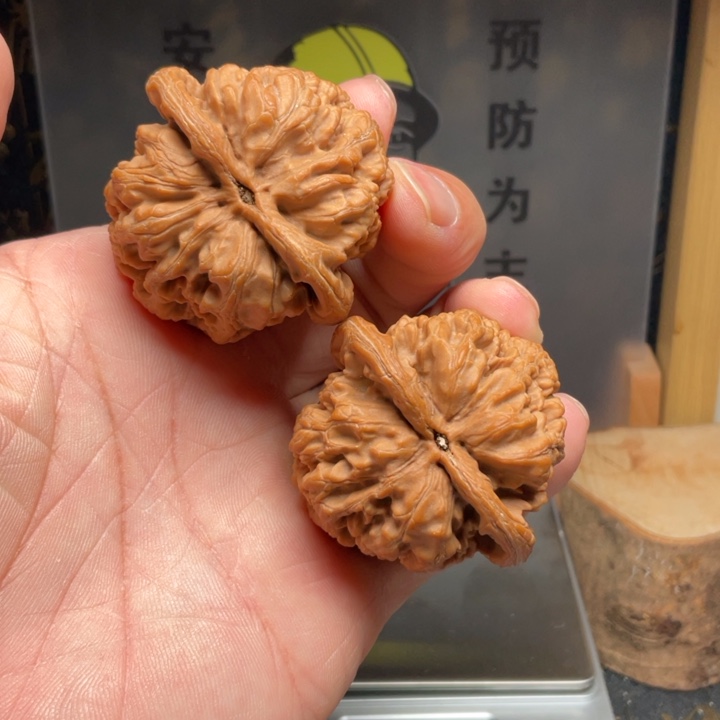 文玩核桃吊坠华北将军膀65克