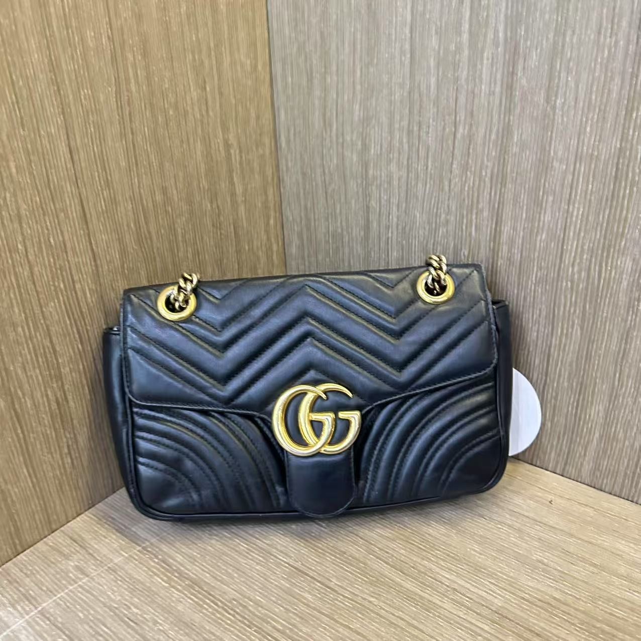 95新 GUCCI/古驰 乱乱子中古/女士/单肩包/93793