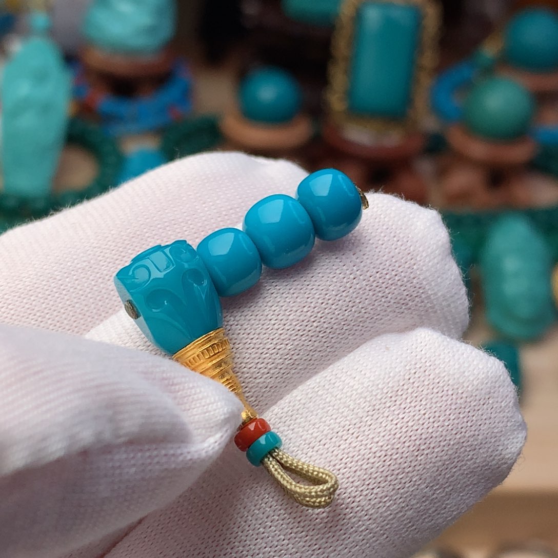 绿松石珠宝奇石未镶嵌