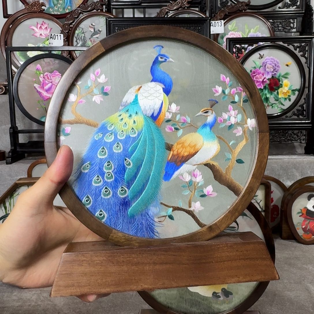 苏州刺绣双面绣20圆