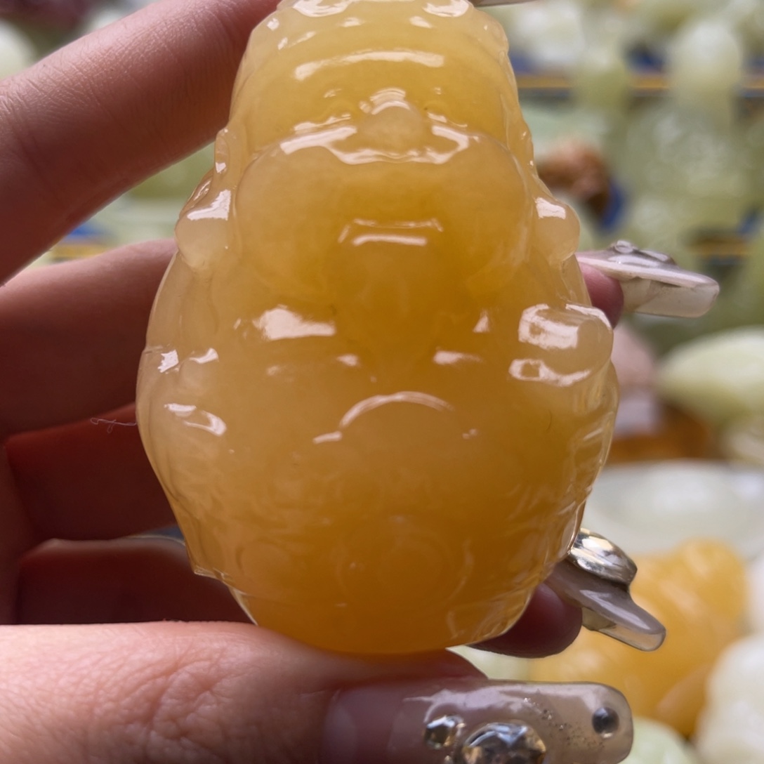 朵***洋玉天然桌面摆放摆件