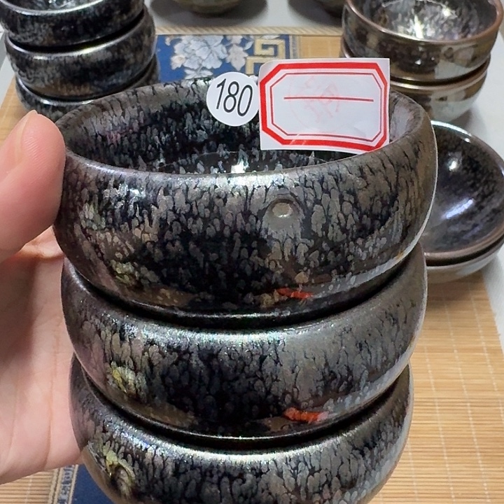 茶盏180 坚记茶盏摆件