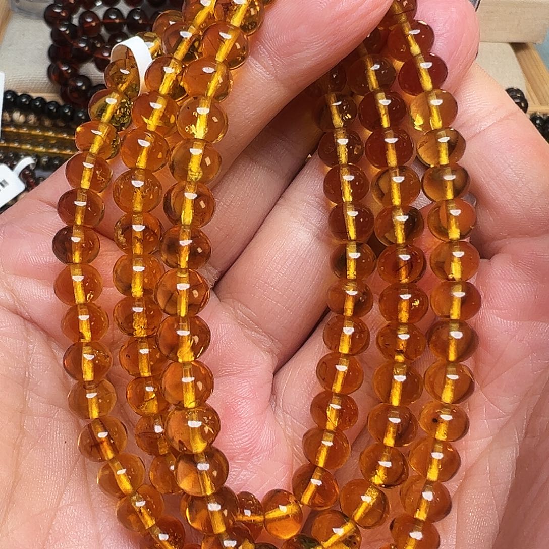 琥珀未镶嵌裸石抚顺琥珀20542七