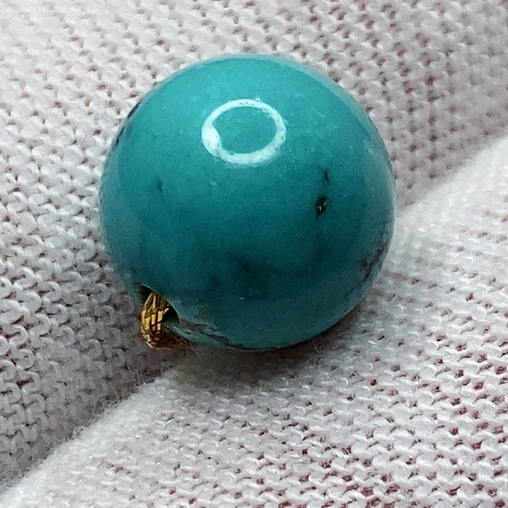 绿松石未镶嵌天然原矿 地大质检