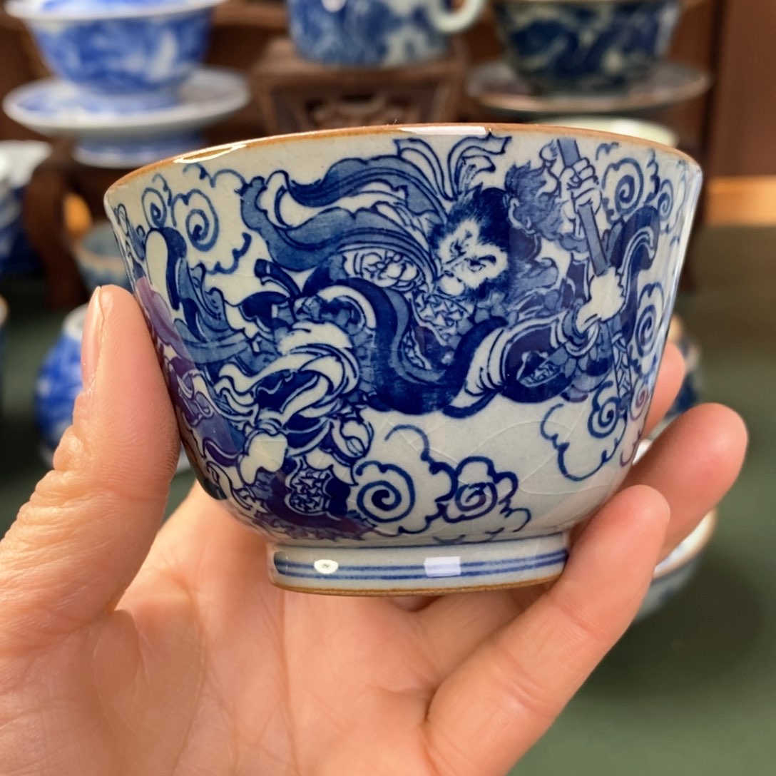 杯景德镇陶瓷手工手绘