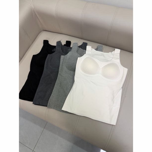 【仙仙推荐】胸垫一体保暖背心25010