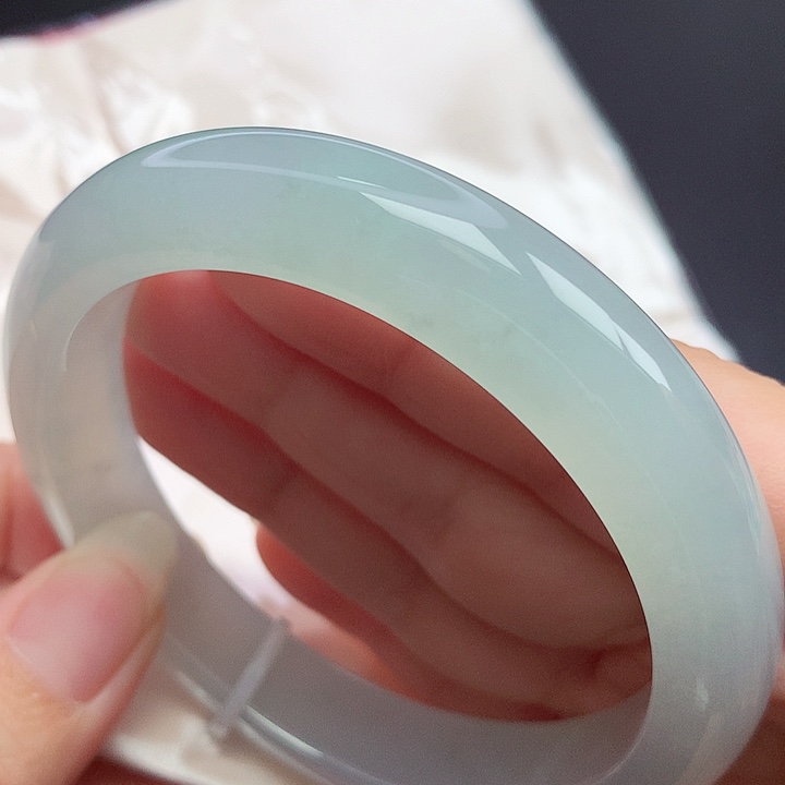 翡翠未镶嵌手镯59.4圈口