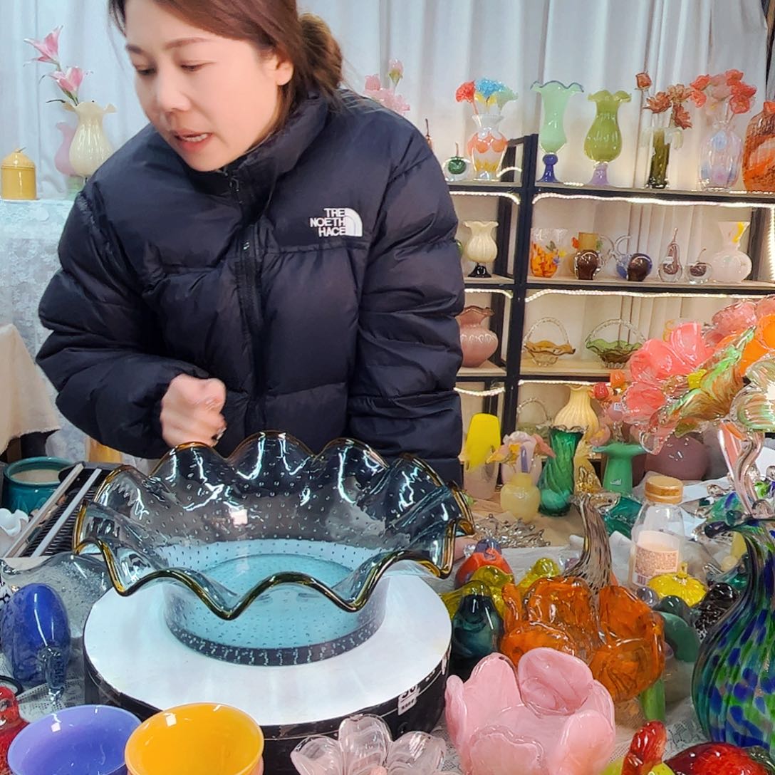 大果盘家悦琉璃工艺品