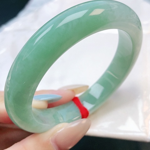 未镶嵌手镯翡翠55圈口081460