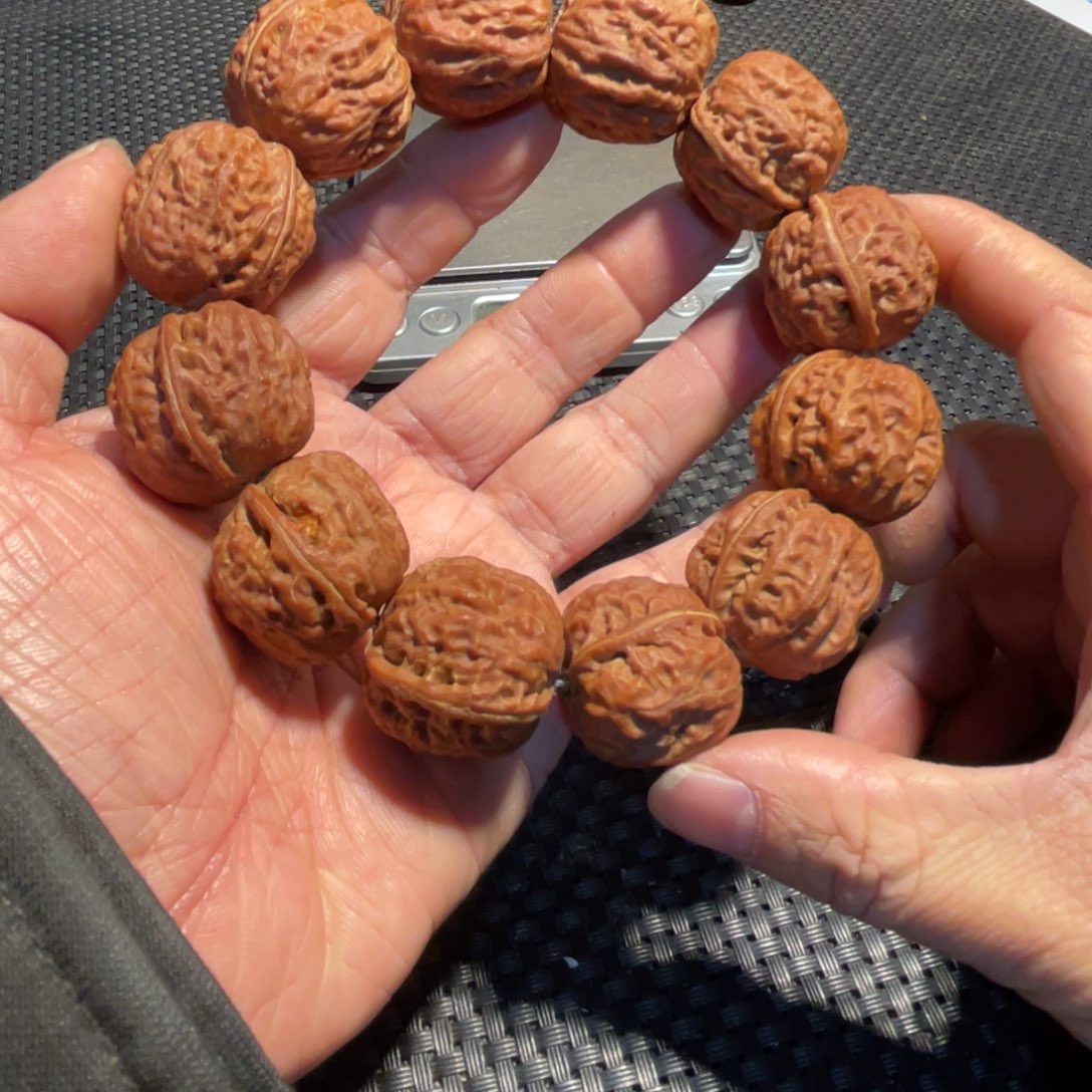 文玩核桃手串野生门墩25