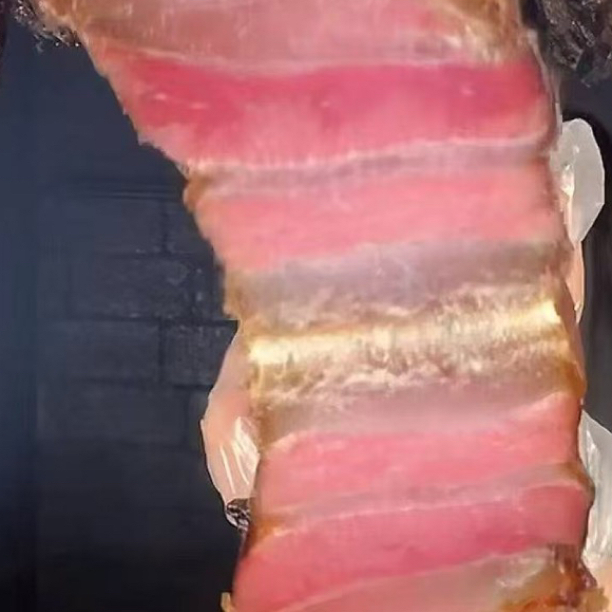 农家土猪腊肉柴火烟熏五花肉柏树枝特产湘西正宗老腊肉