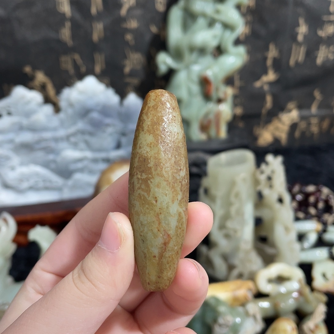 和田玉未镶嵌吊坠(不含链)