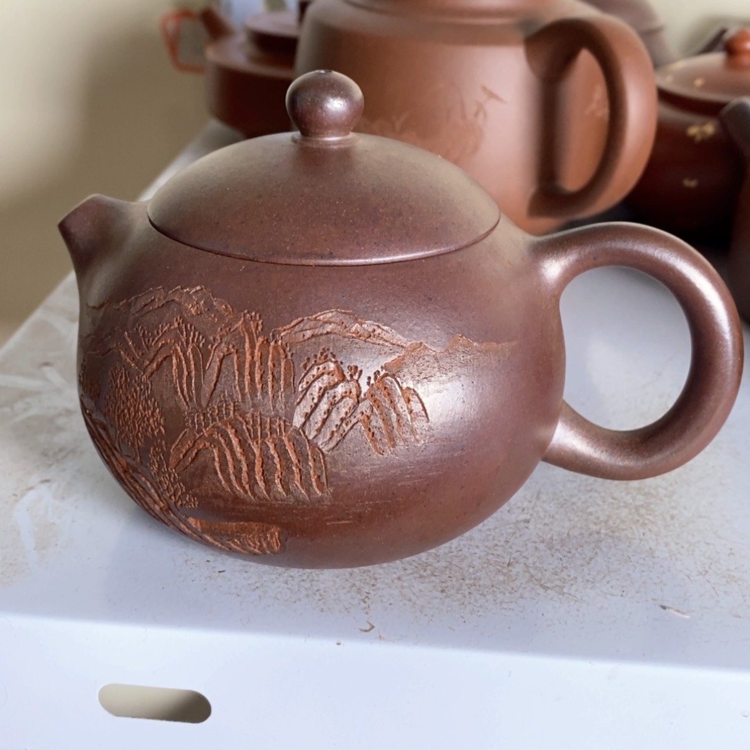 紫砂茶壶原矿手工104