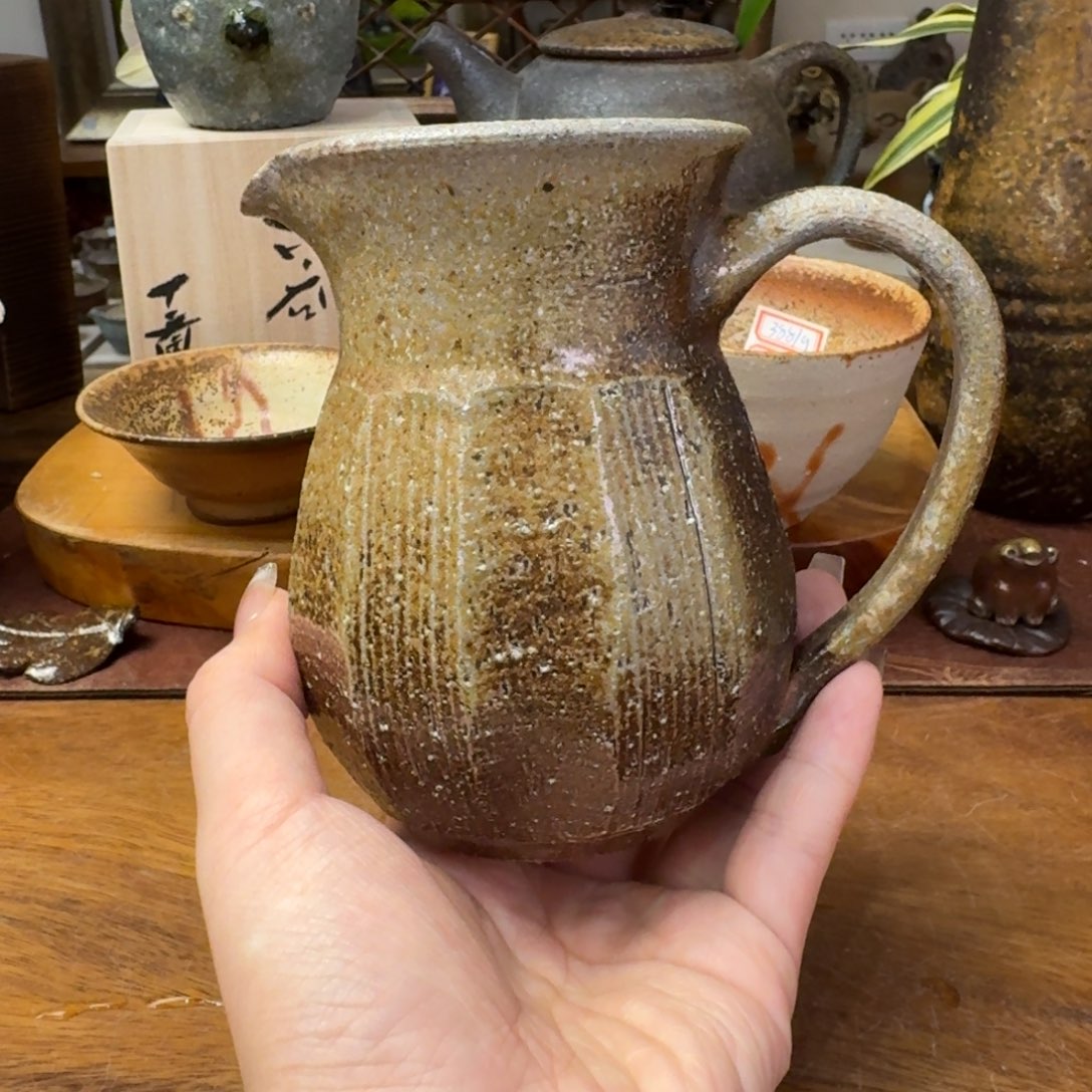 安田龙彦备前烧后手公道杯福利一口价