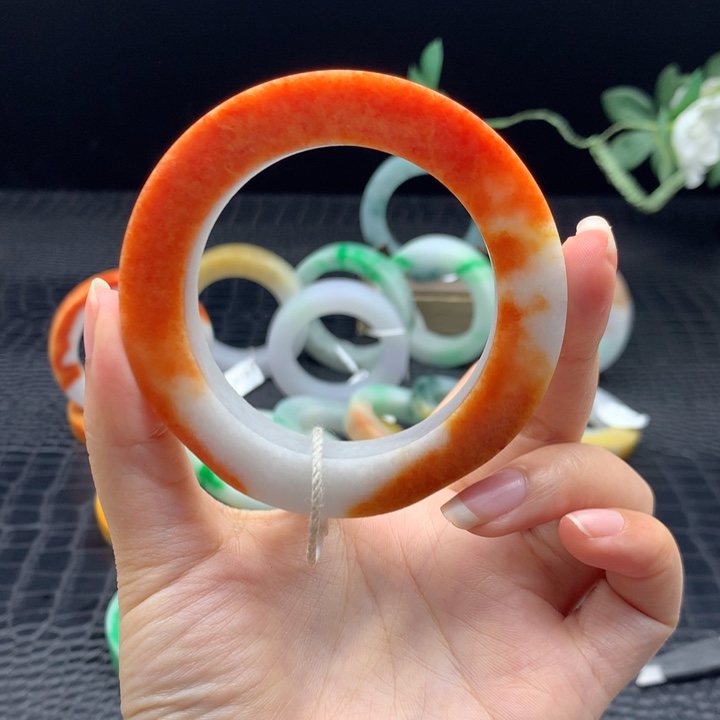 定制翡翠手镯翡翠手镯定制未镶嵌