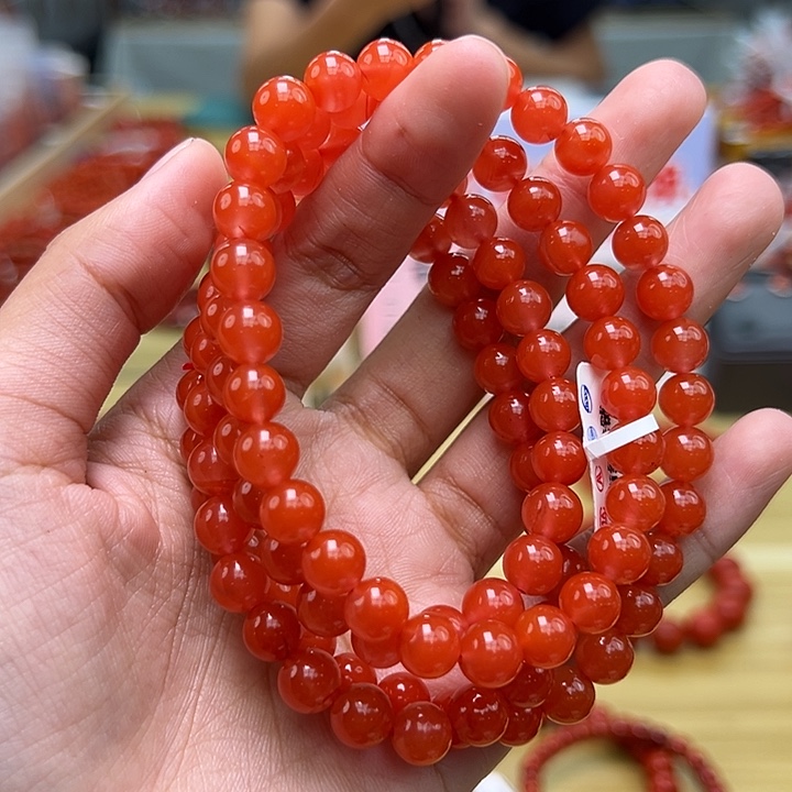 南红玛瑙多样性发一，卡7mm➕未镶嵌